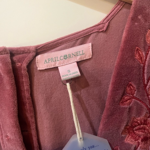 Dusty Pink Velvet Dress$170 New Y2K Gunny Renaissance Romantic Festival Boho - Picture 8 of 12